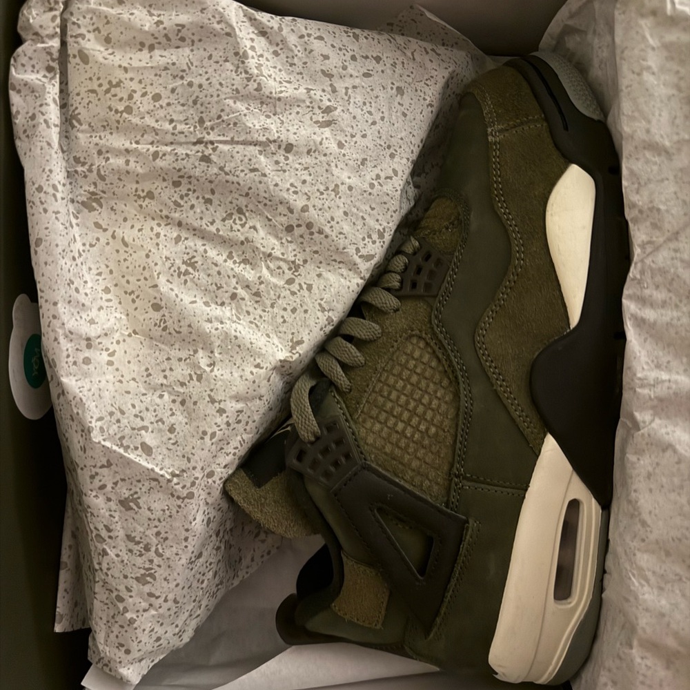 air jordan 4 retro se craft Olive
